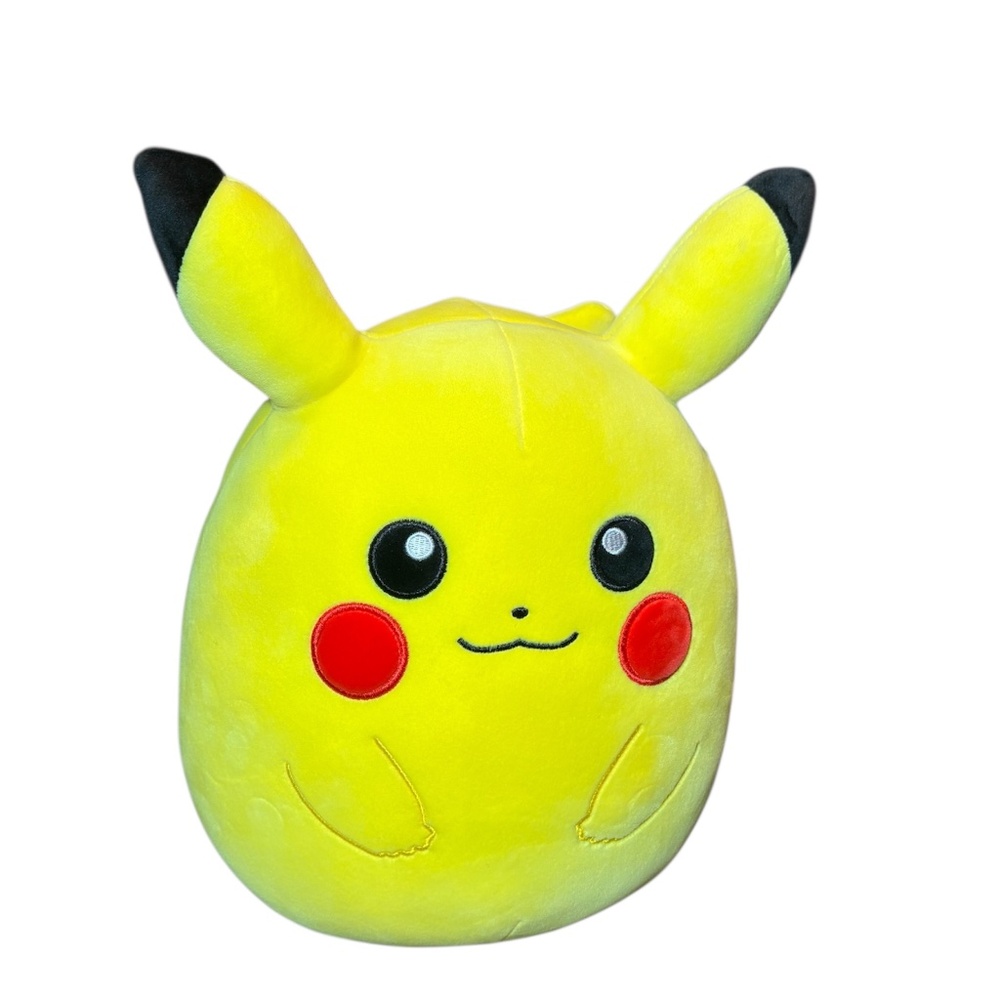 Pokémon Center Pikachu 12" Squishmallow Plush - NWT Official Collectible Toy